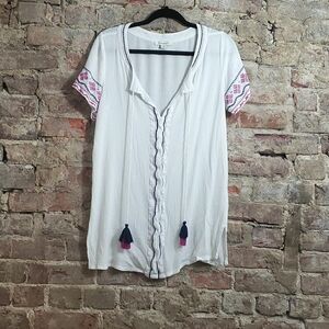 Francesca boho chic blouse ladies medium